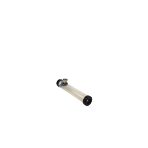 Acrylic Pipe Smokey-2/L - 1"x6"